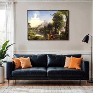 Poster A Viagem da Vida - Juventude (1842) Belas Artes