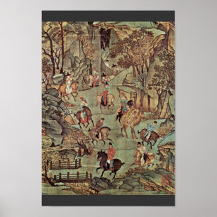 Póster A Viagem Do Imperador Ming Huang Shu Depois De