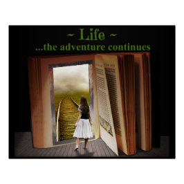 Póster A vida, a aventura continua