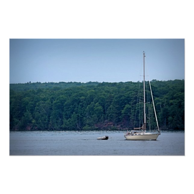 Póster A vida à vela (Frente)