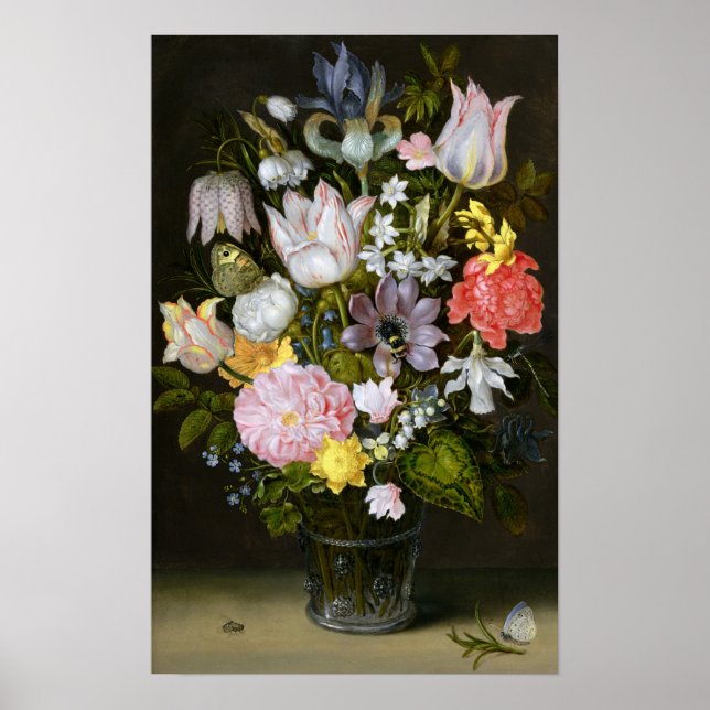Póster A vida com flores (Frente)