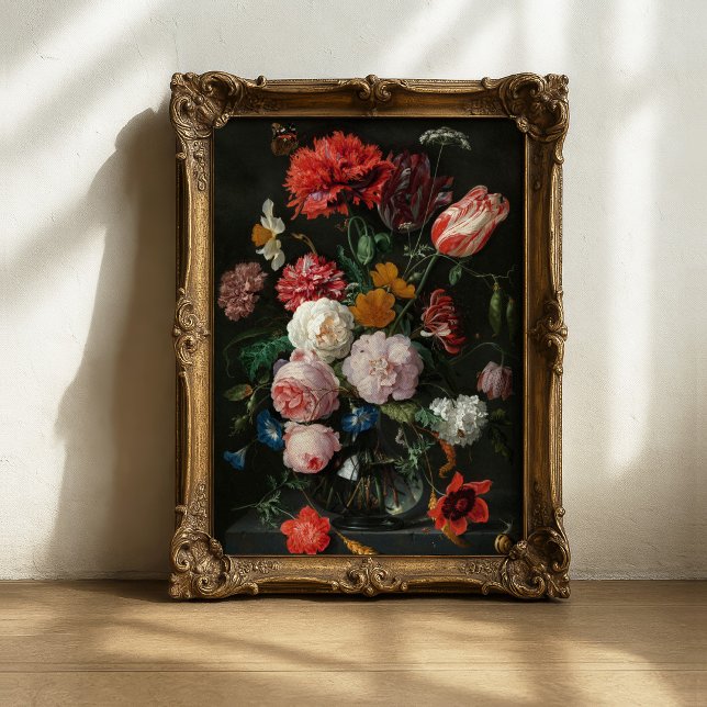 Poster A vida com flores | Jan Davidsz de Heem (Criador carregado)