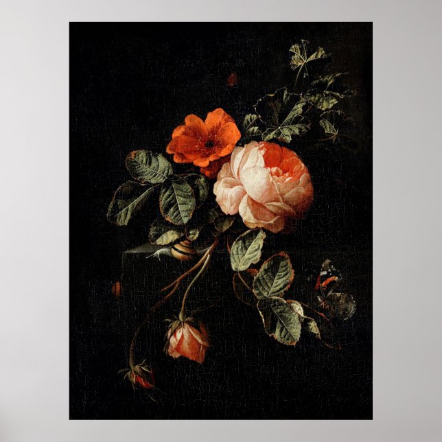 Poster A vida com Rosas de Elias van den Broeck (Frente)