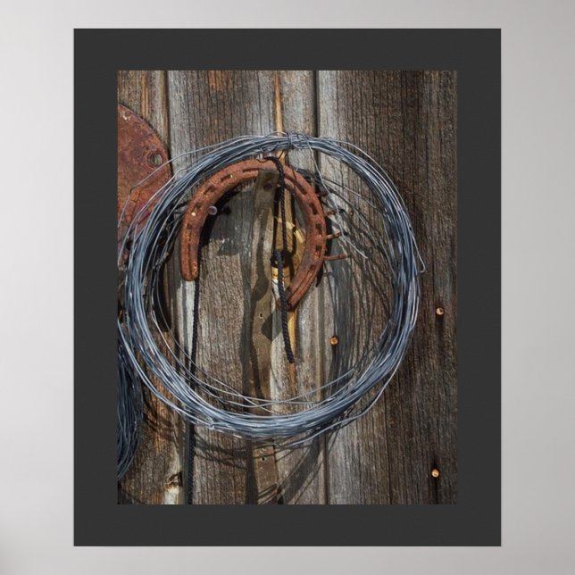 Poster A vida cowboy (Frente)