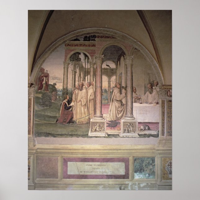 Póster A vida das Ruas. Bento (fresco) (pormenores) 3 (Frente)