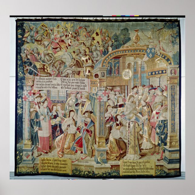 Póster A Vida das Ruas. Bispo Remigius de Reims (Frente)