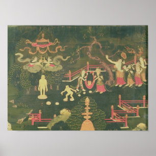 Póster A vida de Buddha Shakyamuni