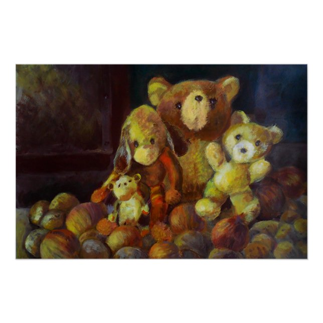 Póster A vida de Teddy Bears (Frente)