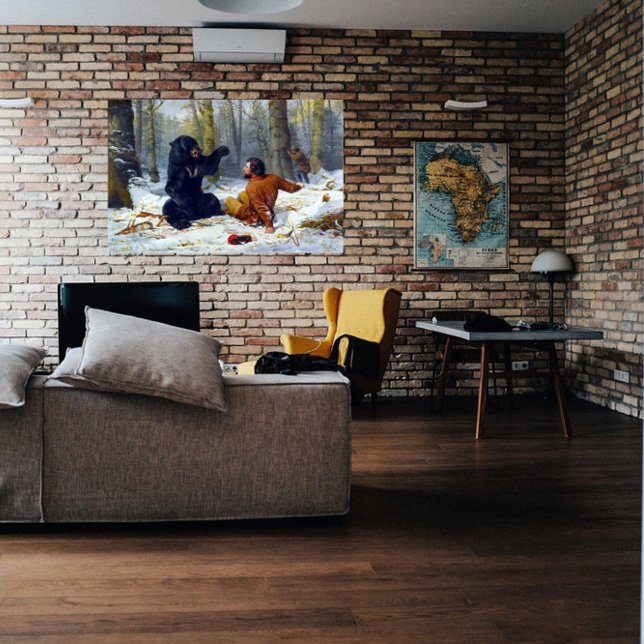 Poster A Vida de um Caçador  Uma Situação Apertada Arthur (Criador carregado)