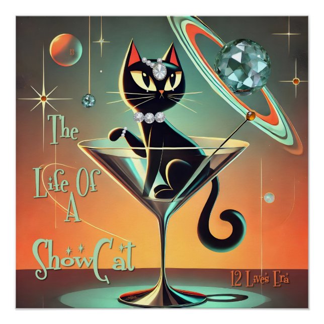Póster A Vida de uma Gata Showgirl (Frente)