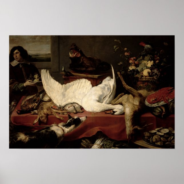 Poster A vida do jogo e marisco (Frente)