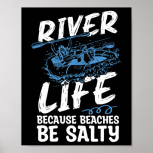 Poster A Vida Do Rio Porque As Praias São Canoeiras De Ka