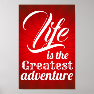 Póster A vida é a maior aventura