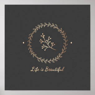 Poster A Vida É Bonita