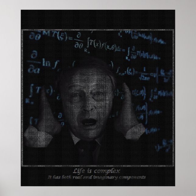 Poster A vida é complexa (Frente)