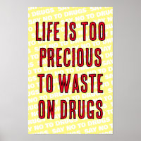 A vida é muito Precioso de desperdiçar drogas 12x1