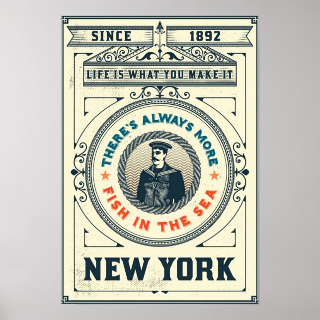 Póster A Vida É O Que Você Faz (Frente)