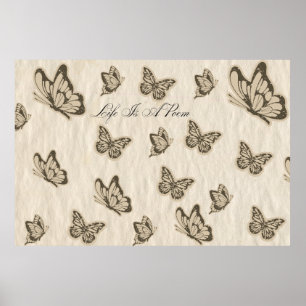 Poster A Vida É Um Poema