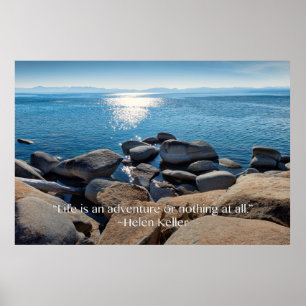 Póster A vida é uma aventura ou nada