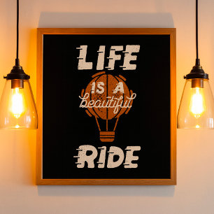 Poster A Vida É Uma Viagem Bonita