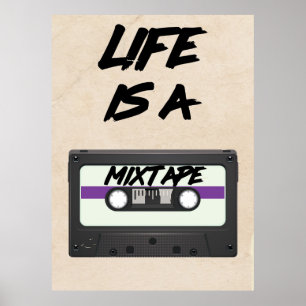 Poster a vida é umas citações do mixtape