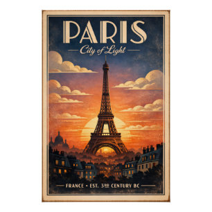 Póster A vida em Paris