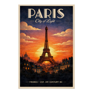 Póster A vida em Paris