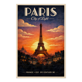 Póster A vida em Paris
