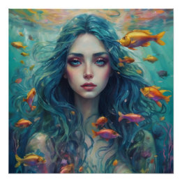 Póster A Vida Em Uma Boliche De Peixe N.º 9