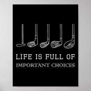 Poster A Vida Engraçada É Cheio De Escolhas Importantes P