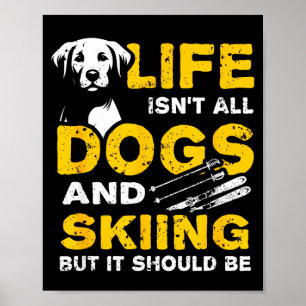 Poster A vida engraçada não é só cães e esqui 