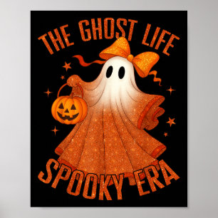 Poster A Vida Fantasma Era Tedorenta do Halloween Fantasm