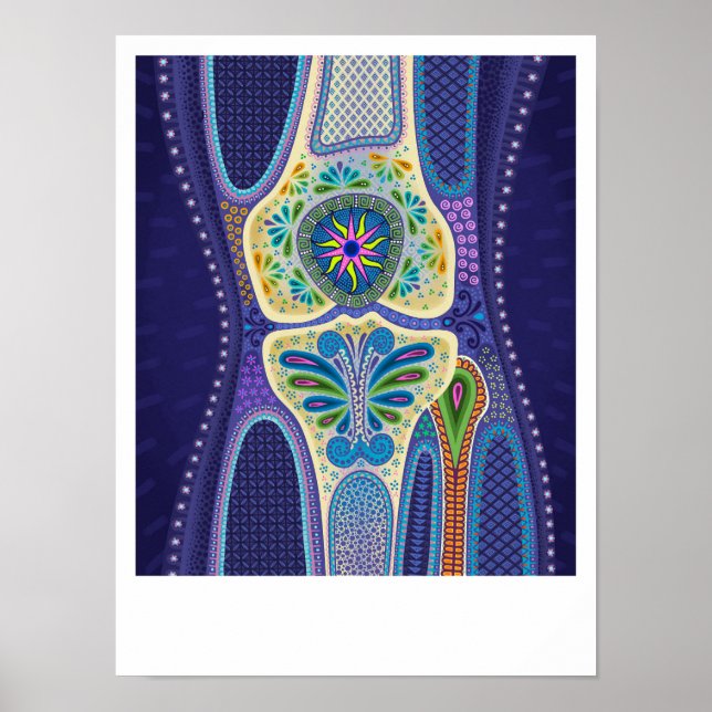 Poster A Vida Interior: Conectividade por Daniel Taboada (Frente)