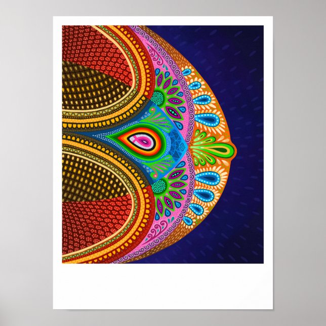 Poster A Vida Interior: Consciência por Daniel Taboada (Frente)