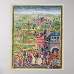 Poster A vida na cidade e a vida no campo