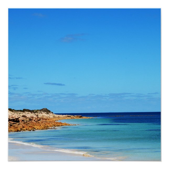 Póster A vida na praia é divertida, Poster brilhante (Frente)