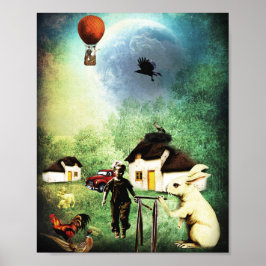 Poster A vida na vila num universo paralelo