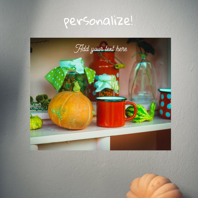 Poster A vida russa ainda com uma abóbora e uma abóbora v (Criador carregado)