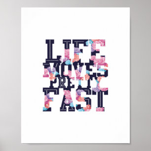 Poster a vida se torna bonito