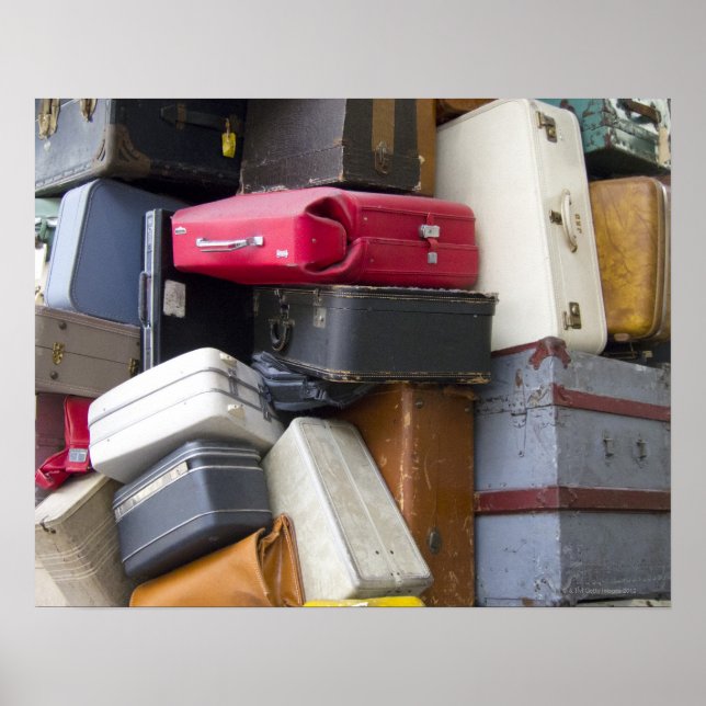 Póster A vida tem muita bagagem (Frente)