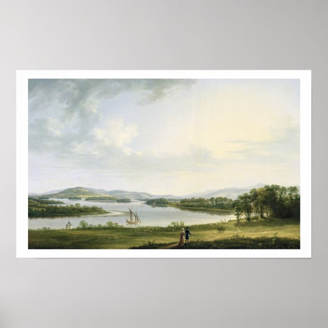 Póster A View of Knock Ninney and Part Lough Erne from (Frente)