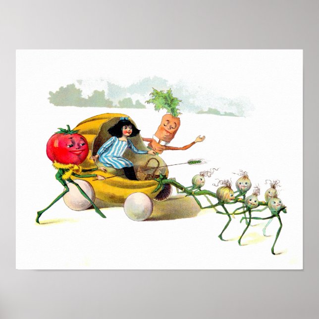 Poster A Vingança dos Vege-Men (Frente)