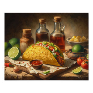 Póster A Vintagem da Vida do Taco Ainda Esteve Inspirada