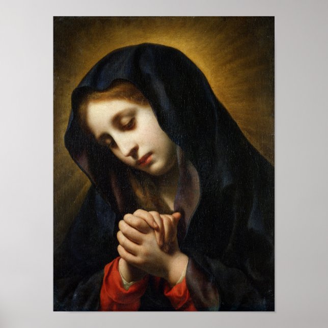 Poster A Virgem da Comunicação, c.1653-55 (Frente)