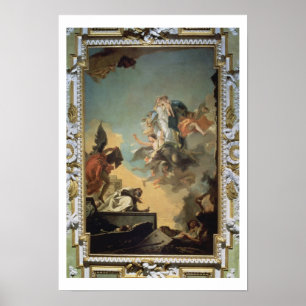 Póster A Virgem de Carmel dando a espátula à Bela