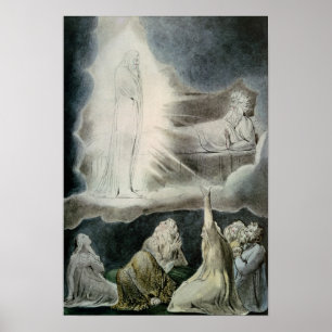 Póster A visão de Eliphaz, 1825