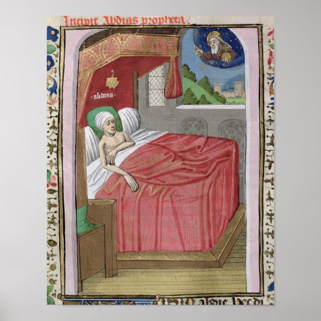 Póster A visão de Obadiah (Frente)