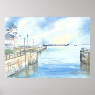 Poster A visão de Portishead Marina