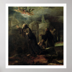 Póster A visão de St Francis de Paola