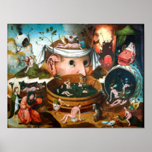 Poster A visão de Tondal Hieronymus Bosch